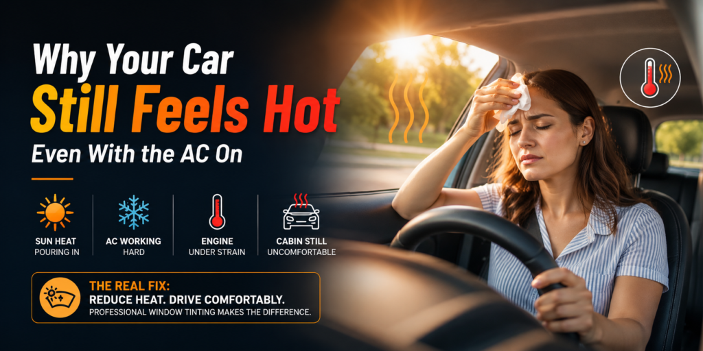 Why Your Car Still Feels Hot Even With the AC On
